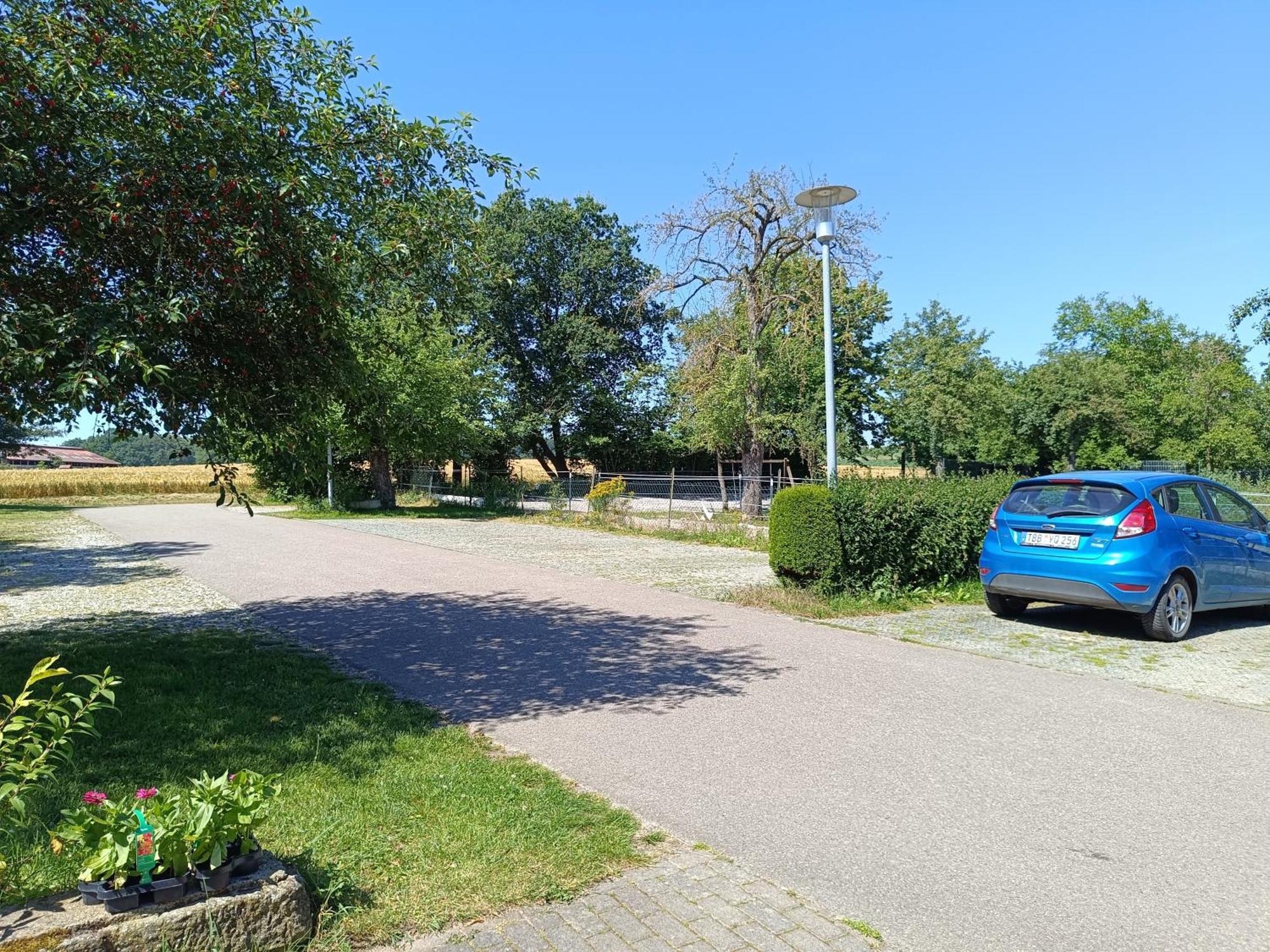 Hotel Landgasthof Zum Rappen Rothenburg ob der Tauber Exterior foto